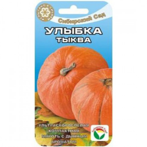 Тыква УЛЫБКА 5 шт.(Сиб.Сад)