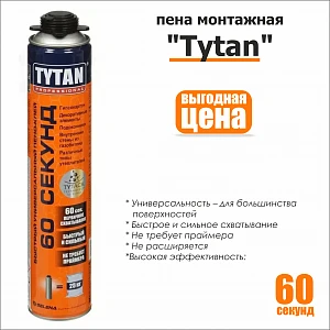Клей-пена монтажный TYTAN Professional 