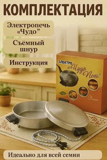 Чудо печь электрическая настольная