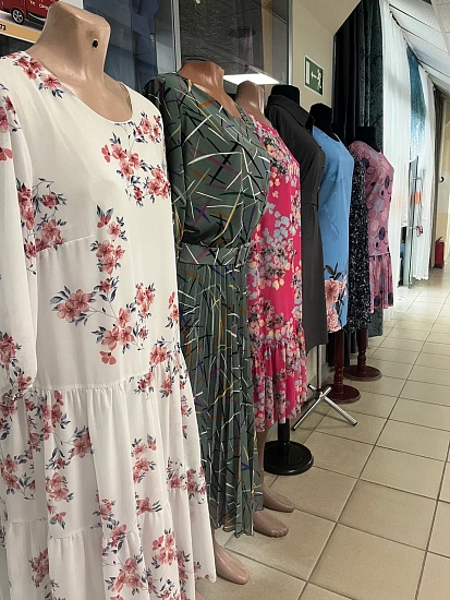 Платье женское из шифона