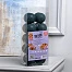 Гирлянда - нить, 5 м с насадками «Клубки изумрудные», IP20, прозрачная нить, 20 LED, свечение белое, 220 В