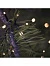Гирлянда «Нить» 10 м, IP44, УМС, тёмная нить, 100 LED, свечение тёплое белое, 220 В