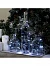 Гирлянда «Нить» 5 м роса, IP20, серебристая нить, 50 LED, батарейки CR2032×2 (в комплекте), свечение белое