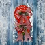 Ёлочные игрушки 2 шт. «Зимнее волшебство. Бант элит» пластик, 12×14 см, розовый