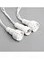 Гирлянда «Нить» 10 м, IP44, УМС, белая нить, 100 LED, свечение красное, 220 В