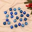 Ёлочные игрушки «Наоми», шары новогодние, d=3 см, набор 24 шт., синий