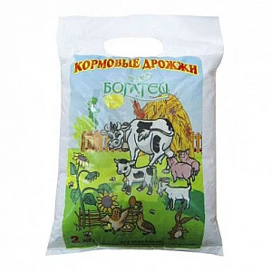 Белковая  кормосмесь 2кг (аналог кормовых дрожжей)