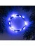 Гирлянда «Нить» 2 м роса. IP20, нить серебристая, 20 LED, 4.6 В, AG13×3 (в комплекте), 3 режима, свечение синее