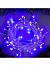 Гирлянда «Нить» 10 м, IP20, белая нить, 100 LED, 8 режимов, 220 В, свечение синее