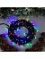 Гирлянда «Нить» 20 м, IP44, тёмная нить, 200 LED, свечение мульти, 8 режимов, 220 В