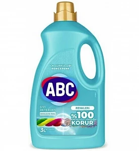 ABC Гель для стирки Color для цветных тканей 3л