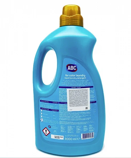 ABC Гель для стирки Color для цветных тканей 3л