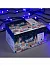 Гирлянда «Нить» 10 м, IP44, тёмная нить, 100 LED, свечение синее, 8 режимов, 220 В