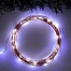 Гирлянда «Нить» 5 м роса, IP20, медная нить, 50 LED, 2 режима, батарейки AAх3 (нет в комплекте), свечение белое