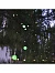 Гирлянда «Нить» 10 м, IP44, УМС, тёмная нить, 100 LED, свечение зелёное, 220 В