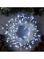 Гирлянда «Нить» 20 м, IP20, прозрачная нить, 200 LED, 8 режимов, 220 В, свечение белое