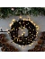 Гирлянда «Нить» 20 м, IP44, тёмная нить, 200 LED, свечение тёплое белое, 8 режимов, 220 В