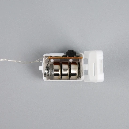 Набор гирлянд «Нить» 1 м роса, IP20, серебристая нить, 10 LED, свечение белое, 3 режима, батарейки AG13×3 (в комплекте), 5 шт.