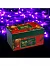 Гирлянда «Нить» 10 м, IP44, белая нить, 100 LED, свечение фиолетовое, 8 режимов, 220 В