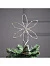 Светодиодная фигура «Цветок», 26×26×4 см, 30 LED, от батареек ААх3, фиксинг, свечение тёплое белое