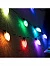 Умная гирлянда «Нить» 6 м с насадками «Шишки», IP20, тёмная нить, 20 LED, свечение RGB, USB