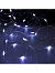 Гирлянда «Нить» 5 м роса, IP20, серебристая нить, 50 LED, 2 режима, батарейки AAх3 (не в комплекте), свечение белое