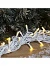 Гирлянда «Нить» 10 м, IP44, УМС, белая нить, 100 LED, свечение тёплое белое, 220 В