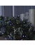 Гирлянда «Нить» 20 м, IP44, тёмная нить, 200 LED, свечение бело-синее, мигание, 220 В