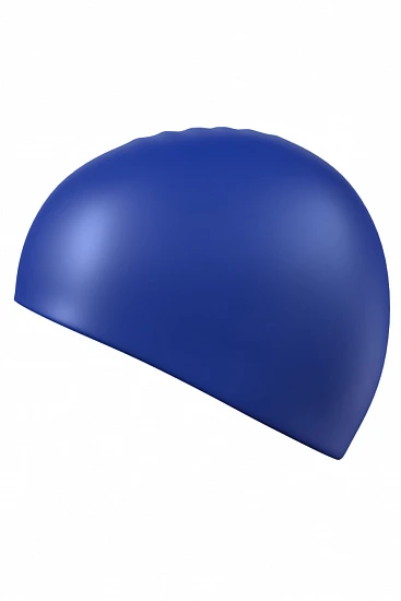 Силиконовая шапочка Intensive silicone solid Синий