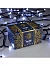 Гирлянда «Нить» 10 м, IP44, УМС, тёмная нить, 100 LED, свечение белое, мерцание белым, 220 В