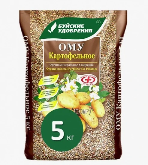 Удобрение органо-минеральное Буйские удобрения Картофельное 5 кг