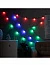 Умная гирлянда «Нить» 6 м с насадками «Пузырьки», IP20, тёмная нить, 20 LED, свечение RGB, USB