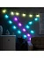 Умная гирлянда «Нить» 6 м с насадками «Шарики», IP20, тёмная нить, 20 LED, свечение RGB, USB