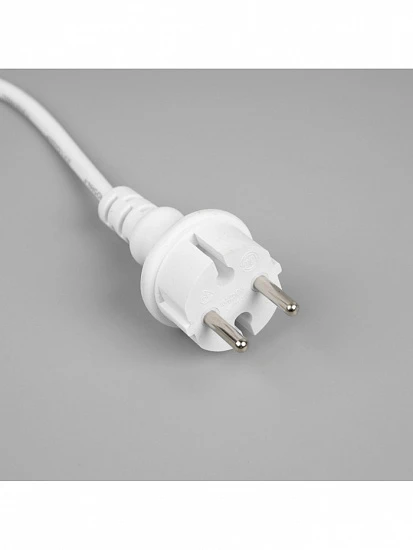 Гирлянда «Нить» 10 м, IP65, УМС, белая каучуковая нить, 100 LED, свечение мульти, 220 В