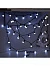 Гирлянда «Нить» 10 м с насадками «Шарики 1.5 см», IP44, тёмная нить, 100 LED, свечение белое, 8 режимов, 220 В