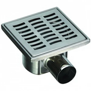 Трап с сух затвором нерж 150х150--__50 гориз VER15A ViEiR 120