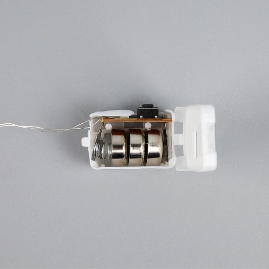 Набор гирлянд «Нить» 1 м роса, IP20, серебристая нить, 10 LED, свечение мульти, 3 режима, батарейки AG13×3 (в комплекте), 5 шт.