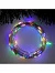 Гирлянда «Нить» 20 м роса, IP20, серебристая нить, 200 LED, свечение мульти, 12 В