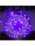 Гирлянда «Нить» 10 м, IP44, белая нить, 100 LED, свечение фиолетовое, 8 режимов, 220 В