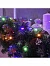 Гирлянда «Нить» 10 м, IP44, УМС, тёмная нить, 72 SMD-LED, свечение мульти, 220 В