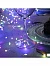 Гирлянда «Мишура» 6 м роса, IP20, серебристая нить, 480 LED, свечение мульти, 12 В