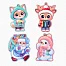 Ёлочная игрушка новогодняя, набор 4 шт.
