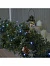 Гирлянда «Нить» 20 м, IP44, тёмная нить, 200 LED, свечение белое, 8 режимов, 220 В