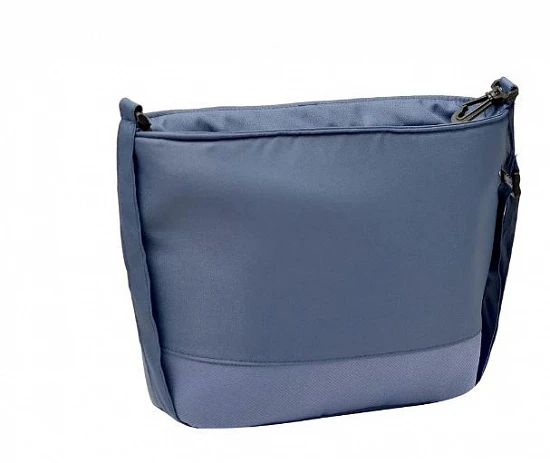 Коляска Indigo Barbara Classic 2 в 1 всесезонная, синяя 