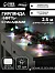 Гирлянда «Нить» 2.5 м с насадками «Птички», IP20, прозрачная нить, 10 LED, свечение белое, 220 В