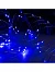 Гирлянда «Нить» 10 м роса, IP20, серебристая нить, 100 LED, свечение синее, 12 В