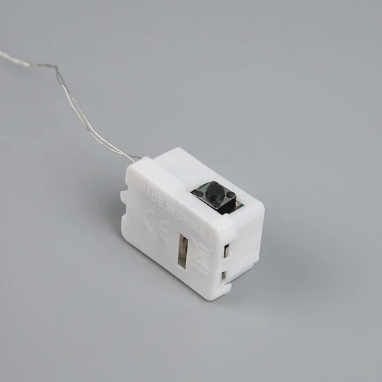 Набор гирлянд «Нить» 1 м роса, IP20, серебристая нить, 10 LED, свечение мульти, 3 режима, батарейки AG13×3 (в комплекте), 5 шт.
