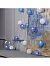 Гирлянда - нить, 5 м с насадками «Клубки серо-зелёные», IP20, прозрачная нить, 20 LED, свечение белое, 220 В