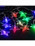 Гирлянда «Нить» 3 м с насадками «Звёзды», IP20, прозрачная нить, 20 LED, батарейки AAх3 (нет в комплекте), свечение мульти