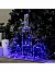 Гирлянда «Нить» 5 м роса, IP20, серебристая нить, 50 LED, батарейки CR2032×2 (в комплекте), свечение фиолетовое